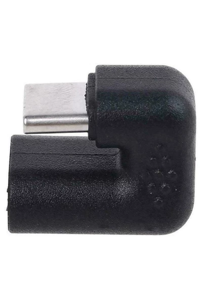 Alfais 5096 Type C To Type C Dişi Erkek 180 Derece Dirsek Çevirici Dönüştürücü Adaptör - Resim 4