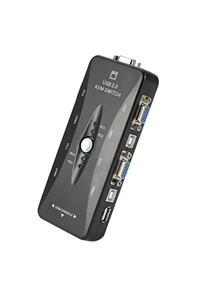 Alfais Marka: Al-4210 4 Port Usb Kvm Switch 4 Pc Kasa Tek Kontrol Çoklu Vga Kategori: Switchler - 2