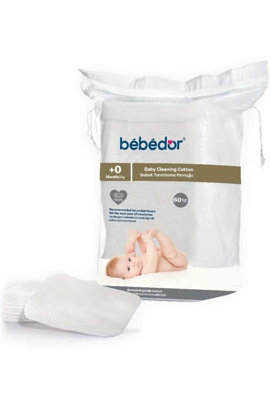 Bebedor Bebek Temizleme Pamuğu 60'lı 5 Paket - 3