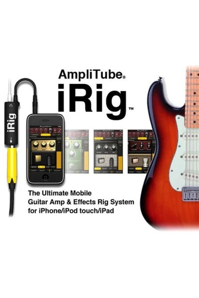 Ars Irig Ik Multimedia Amplitube Irig Iphone, Ipad, Ipod , Mac Uyumlu - 5