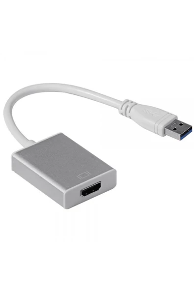 WOZLO Usb 3.0 To Hdmi Çevirici Usb 3.0 Hdmı Kablo Görüntü - Ses