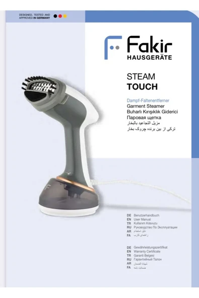 Fakir Steam Touch Buharlı Kırışık Giderici Dikey Ütü Beyaz 1700 Watt