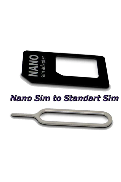 WOZLO Nano Sim Kart Adaptörü 2 Adet - 2