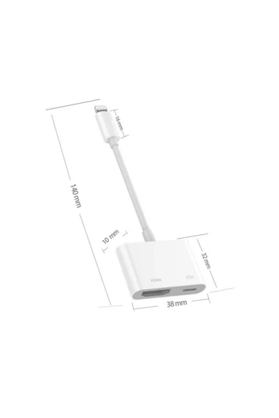 OEM Lightning To Hdmi Çevirici Adaptör - 3