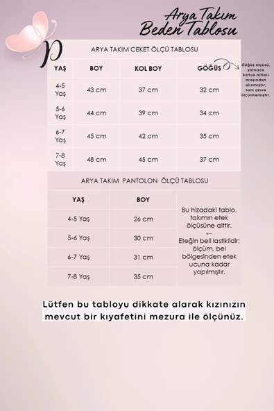 Kız Çocuk Arya Bordo Alt Üst Eşofman Takım - 4