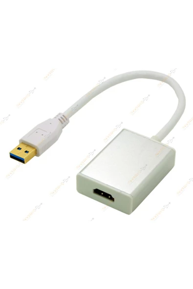 WOZLO Usb 3.0 To Hdmi Çevirici Usb 3.0 Hdmı Kablo Görüntü - Ses - 4