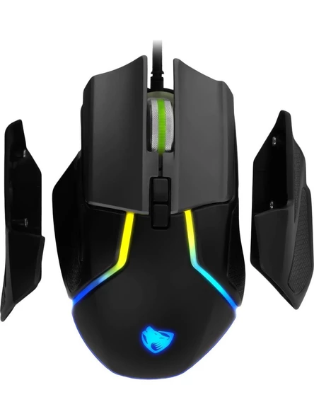MF Product Strike 0575 RGB Kablolu Gaming Mouse Gri