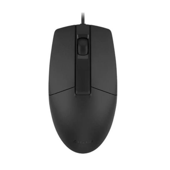 A4 Tech OP-330 Kablolu USB Mouse Siyah, 1,5 Metre