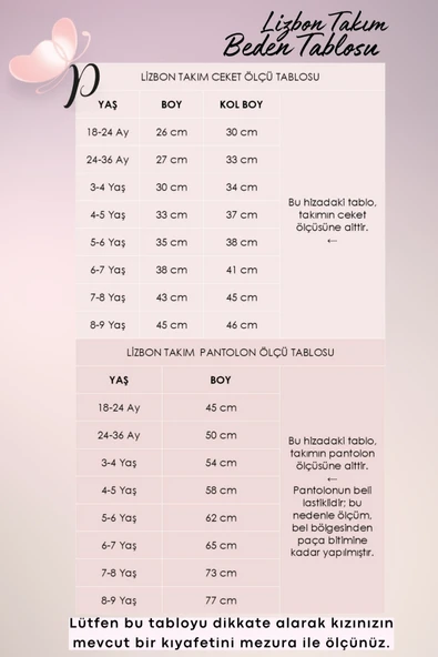 Kız Çocuk Kırmızı Lizbon Jakarlı Ekose Ceket Pantolon Kep Alt Üst Yılbaşı Takım - 3