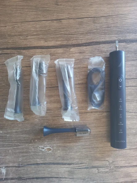 Nautica Komple Ağız Temizliği Tb80 Ipx7 Su Geçirmez Şarjlı Diş Fırçası Navy (TEŞHİR) - 3