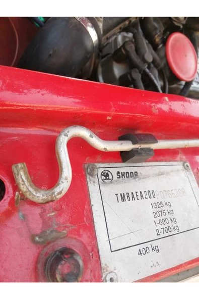 KAMİLPAR- SKODA FAVORİT FORMAN Uyumlu KAPUT DEMİR LASTİĞİ - Resim 3