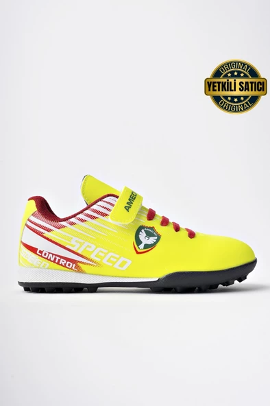 Amed Spor MİZU Unisex Çocuk Halı Saha Çim Saha Futbol Ayakkabısı - 8