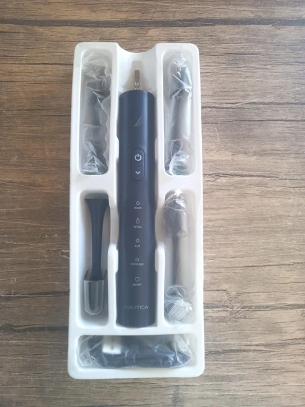 Nautica Komple Ağız Temizliği Tb80 Ipx7 Su Geçirmez Şarjlı Diş Fırçası Navy (TEŞHİR) - 2