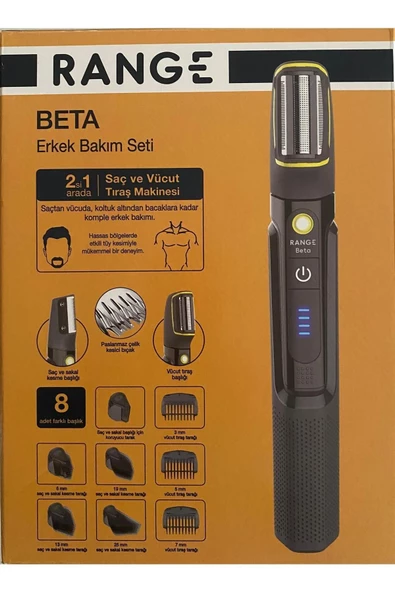 Range 2si 1 Arada Saç Ve Vücut Tıraş Makinesi Siyah - 3