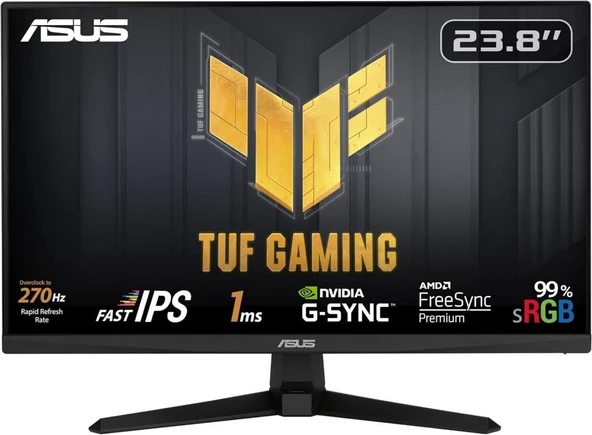 Asus TUF Gaming VG249QM1A 23.8" 1 ms Full HD IPS 270 Hz Oyuncu Monitörü Teşhir ürün görseli 1