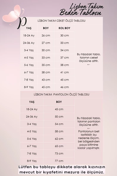 Kız Çocuk Siyah Lizbon Jakarlı Ekose Ceket Pantolon Kep Alt Üst Takım TKM-0179.2 - Resim 3