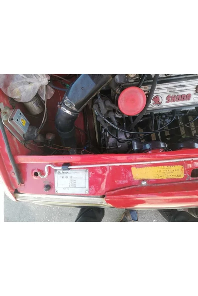 KAMİLPAR- SKODA FAVORİT FORMAN Uyumlu KAPUT DEMİR LASTİĞİ - Resim 4