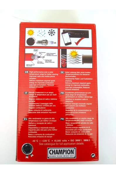 Kamilpar- Enjeksiyonlu Lada Samara Buji Kablosu 8.5 Mm Silikon - 3
