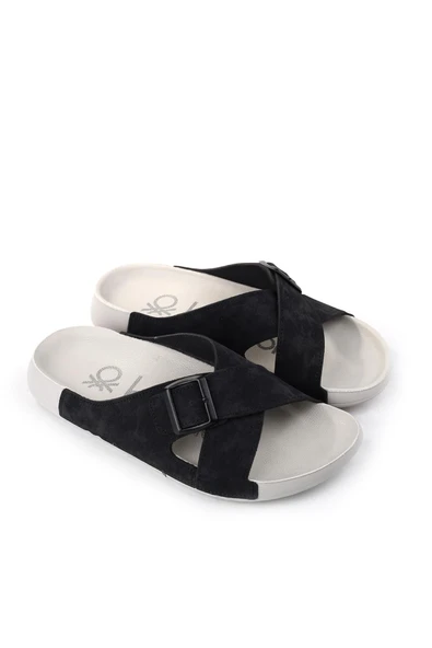 Benetton BN-1415 Rahat Taban Erkek Terlik - Resim 7