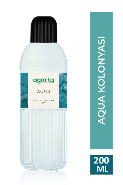 80 Aqua Kolonya 200 ml Pet Şişe