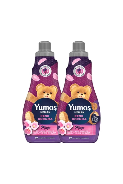 Yumoş Uzman Renk Koruma Konsantre Yumuşatıcı 1200 ml X2 - 2