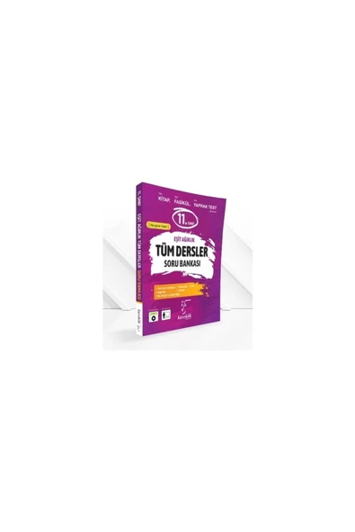 11.Sınıf Tüm Dersler Soru Bankası Eşit Ağırlık