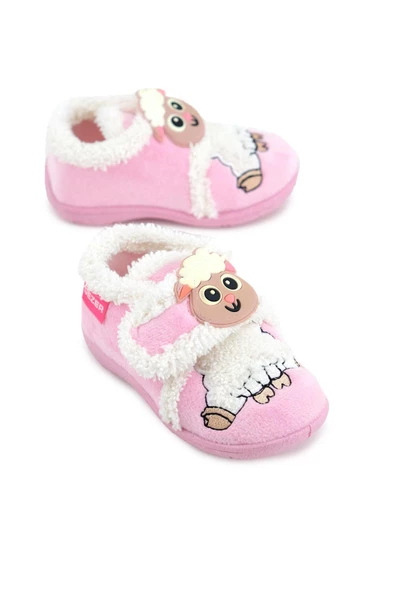 Gezer Unisex Çocuk Bebe Cırtlı Ayarlanabilir Günlük Okul Kreş Panduf Ayakkabı - 3