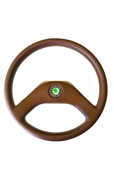 Kamilpar- Skoda Favorit Forman Direksiyon Simidi Kahverengi