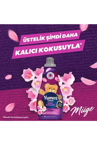 Yumoş Uzman Renk Koruma Konsantre Yumuşatıcı 1200 ml X2 - 5