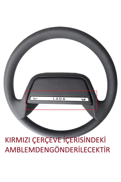 lada vega direksiyon amblem arması - Resim 4