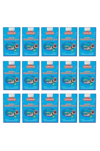 Çaykur 42 No'lu Tirebolu Siyah Dökme Çay 15 x 500 G