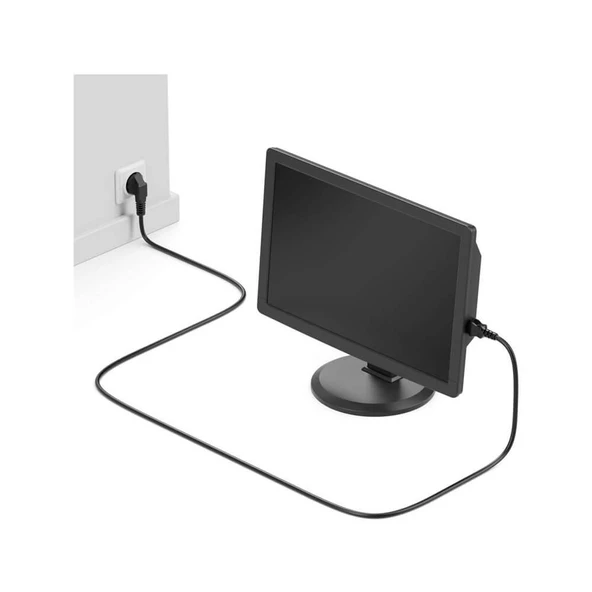 Bilgisayar Pc Kasa Monitör Için Power Güç Kablosu 3 Metre - 3