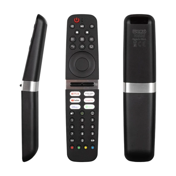 Ayt Weko Kl Arçelik Beko Grundig Youtube Spotfy Google Play Disney Plus Tuşlu Lcd Led Tv Kumandası Uzaktan Kumanda ürün görseli 1