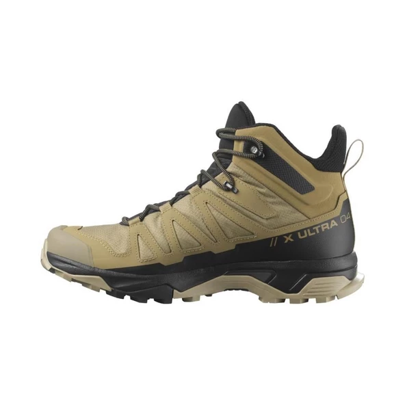 Salomon X Ultra 4 Mid Gtx Kelp/Black/Safari Erkek Outdoor Bot