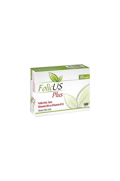 EDİS PHARMA Folicus Plus 30 Tablet