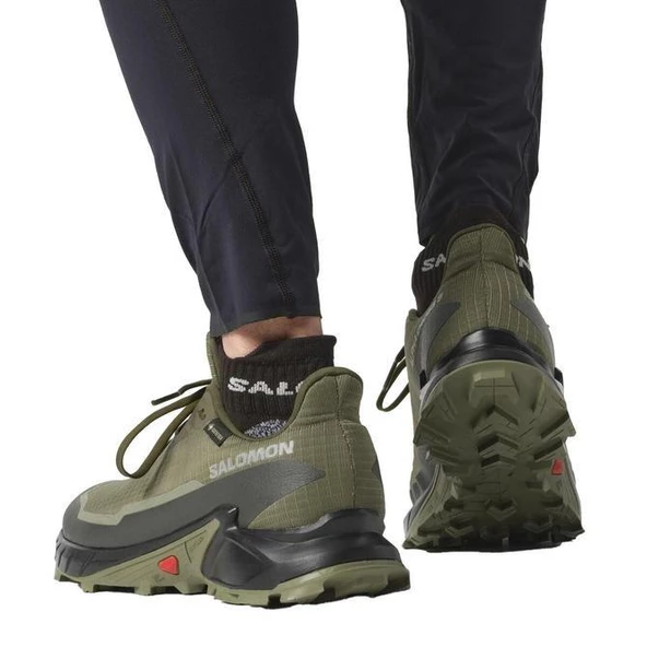 Salomon Alphacross 5 Gore-Tex Erkek AYAKKABI HAKİ - 5