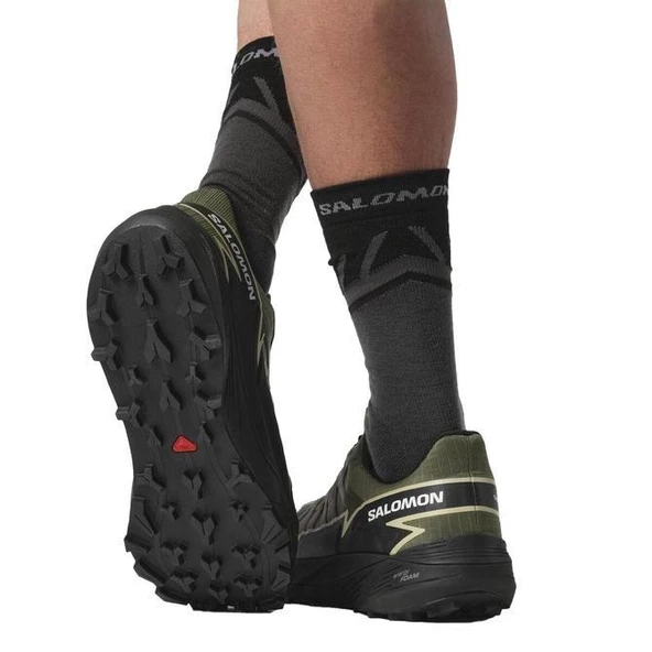 Salomon Thundercross Gore-Tex Erkek Patika Koşu Ayakkabısı - Haki - 2