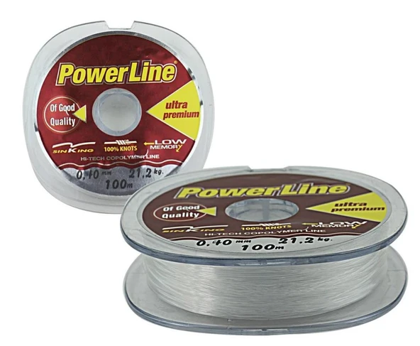 Power line Ultra Soft 100 m. Makara Monoflament Misina