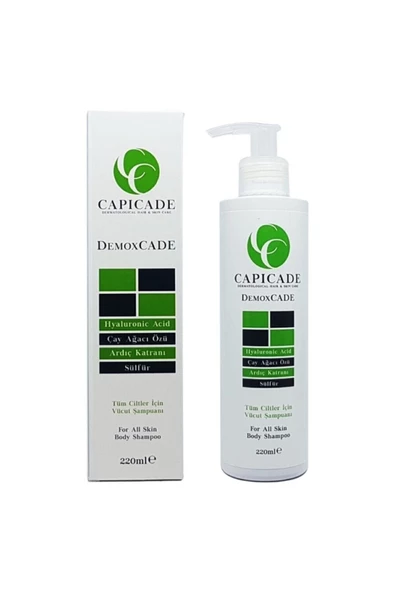 CAPİCADE Demoxcade Vücut Şampuanı 220 Ml - Resim 4