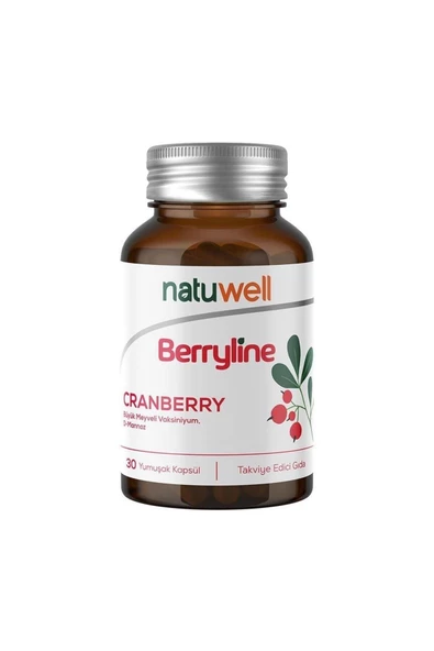 NATUWELL Berryline Cranberry 30 Yumuşak Kapsül 8683873980277