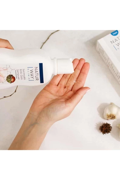 OTACI Naturway Klinik Extra Sarımsaklı Bitki Özlü Kokusuz Şampuan 300 ml