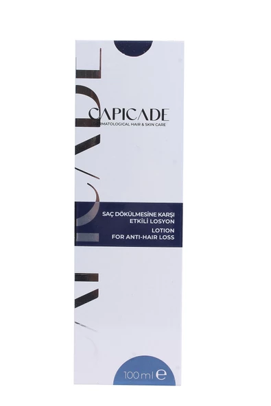 CAPİCADE Capıcade Saç Dökülmesine Karşı Etkili Losyon 100 ml (YENİ AMBALAJ)