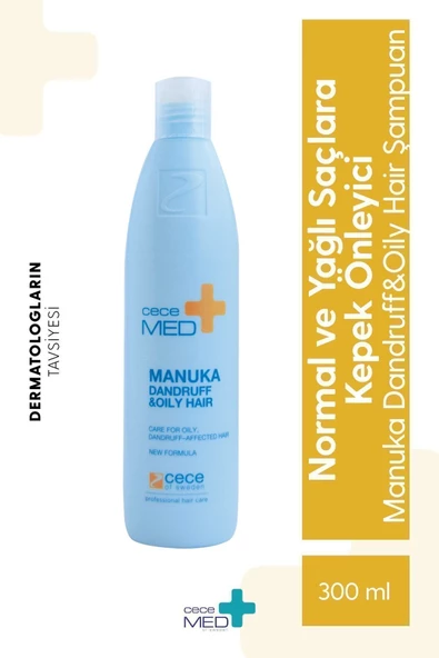 CECEMED Yağlı Kepek Karşıtı Manuka Şampuan 300 ml