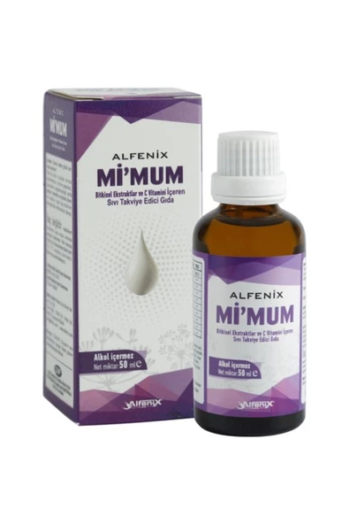 ALFENİX Mi'mum Emziren Anneler Için Bitkisel Süt Arttırıcı Damla