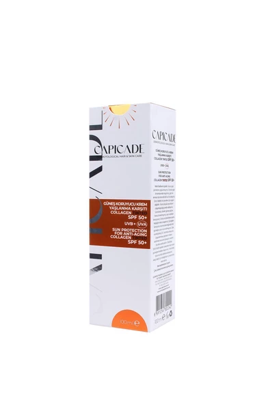 CAPİCADE Spf 50 Collagen Tinted Güneş Koruyucu Krem 100 Ml - Resim 4