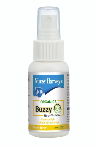 NURSE HARVEY'S Organics Buzzy Body Spray 50 ml