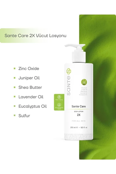 SANTE Plus Sante Care Çift Etki Cilt Bakım Losyonu 250 ml - Resim 2