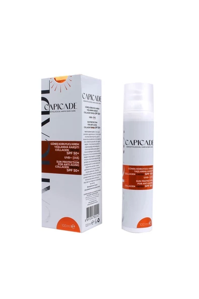 CAPİCADE Spf 50 Collagen Tinted Güneş Koruyucu Krem 100 Ml