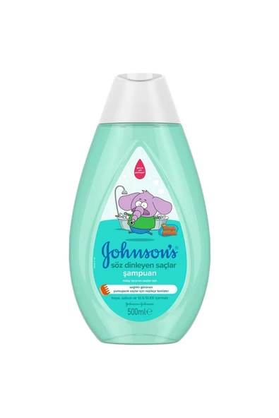 JOHNSON'S Johnsons Baby Kral Şakir Söz Dinleyen Saçlar Şampuan 500 ml