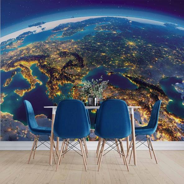 Uydu Çekimi Dünya Manzarası - Resim 5